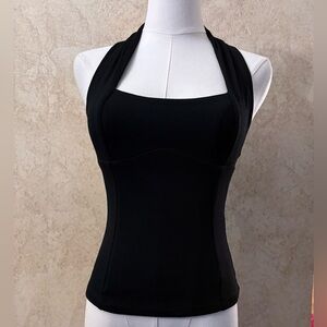 Zara Black Halter Top